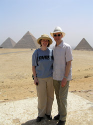 Definitely a highlight of May, us on the Giza plateau.
