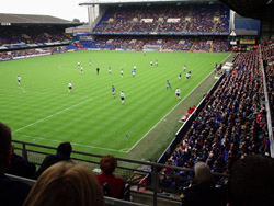 A view of the home grounds of Ipswich Town Football Club.