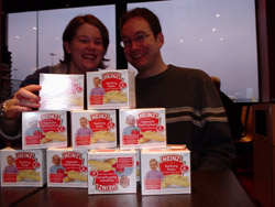 Doug asked us to export a couple of boxes of Australian rusks for Hannah