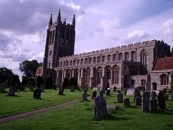 This amazing church, Trinity, was across the road from Melford Hall.