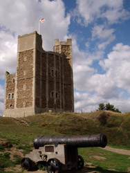 This 12th century Norman-style castle at Orford is in great condition.